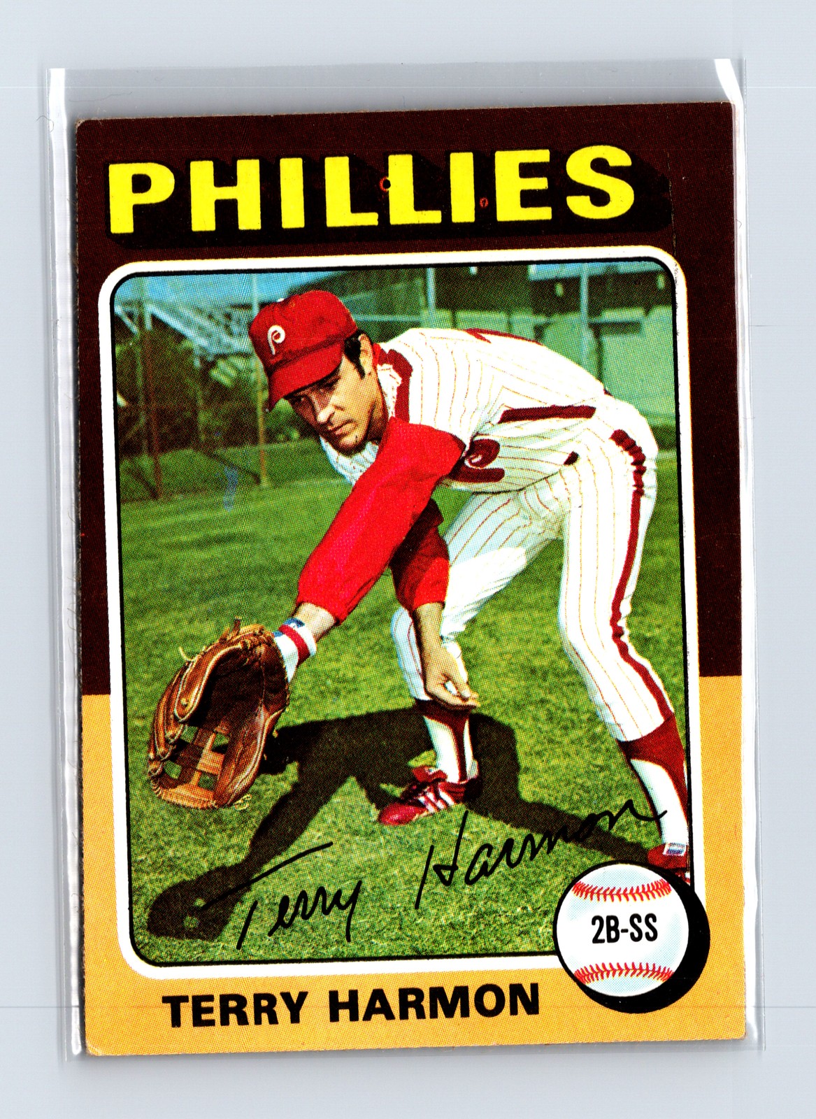1975 Topps Baseball - SET BREAK - #399 Terry Harmon