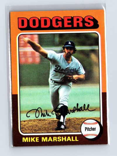 1975 Topps Baseball - SET BREAK - #330 Mike Marshall