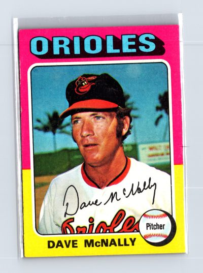 1975 Topps Baseball - SET BREAK - #26 Dave McNally