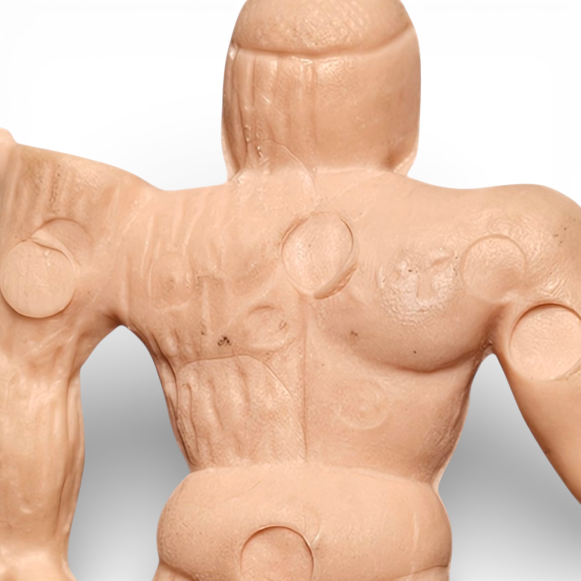 Vintage Flesh M.U.S.C.L.E. Rubber Kinkeshi Bam Bam Ji Kinnikuman Figure - Image 3
