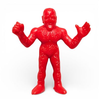Vintage Red M.U.S.C.L.E. #033 Skull Bozu Kinnikuman Muscle Men (Opt 1)