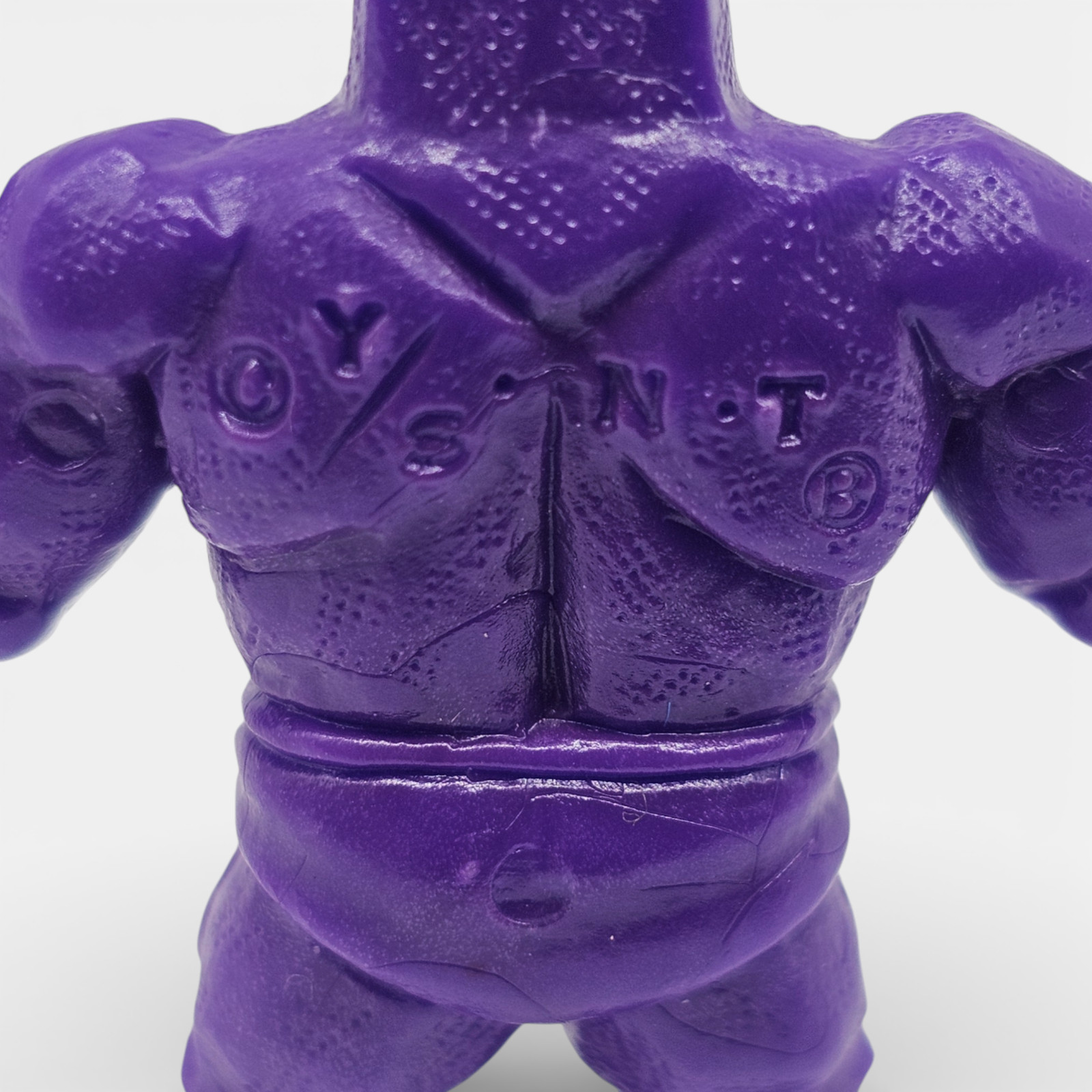 Vintage Purple M.U.S.C.L.E. #081 Amelman Kinnikuman Mattel Action Figure - Image 3