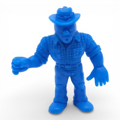Vintage Blue M.U.S.C.L.E. #155 Shyaneruman Kinnikuman Muscle Men Mattel