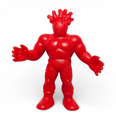 Vintage Red M.U.S.C.L.E. #120 Sabotenman Kinnikuman Muscle Men Mattel