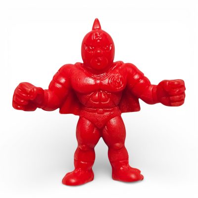 Vintage Red M.U.S.C.L.E. #017 Kinnikuman (B) Kinnikuman Muscle Men Mattel
