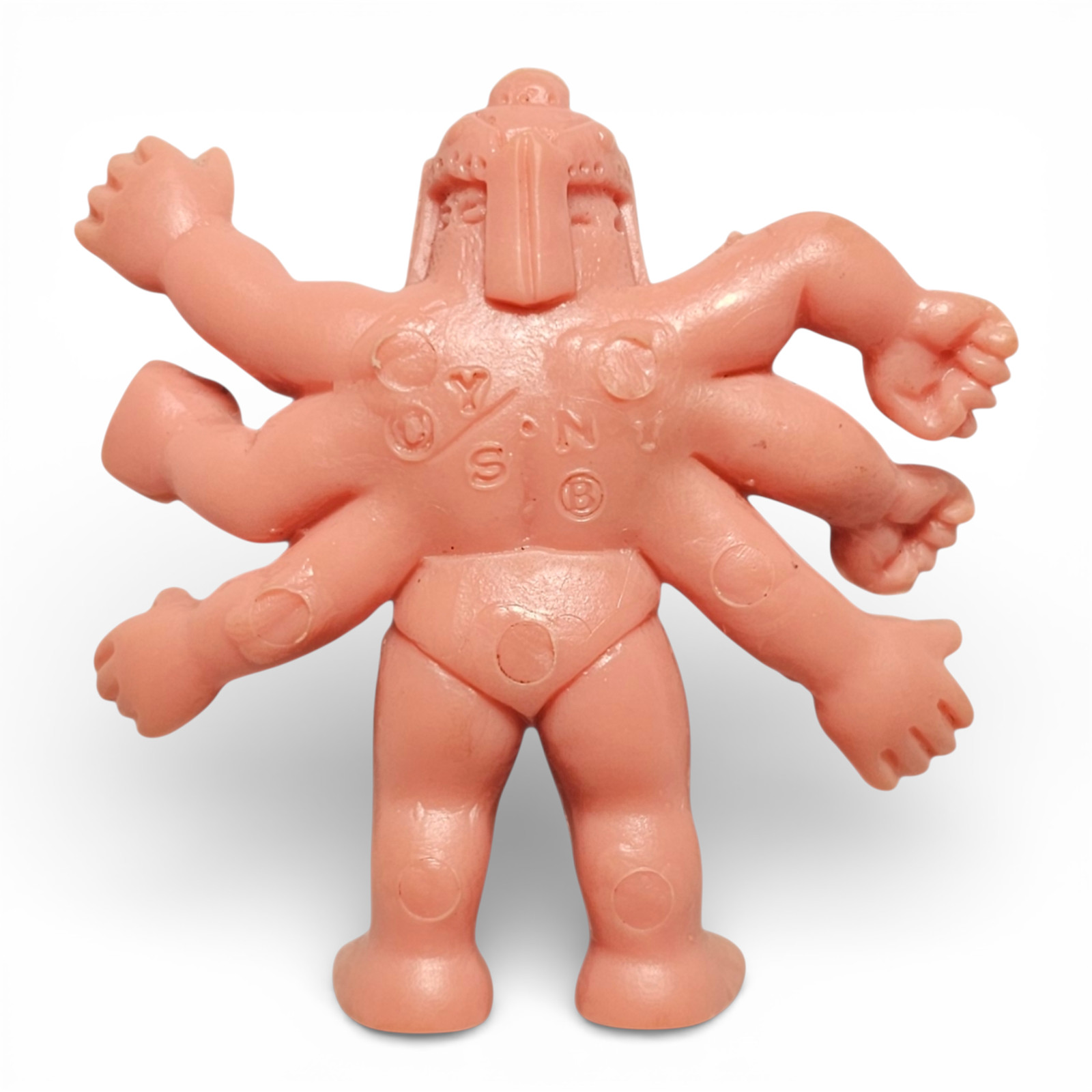 Vintage Flesh Tone M.U.S.C.L.E. #199 Ashuraman (D) Kinnikuman Muscle Men (Opt 2) - Image 2