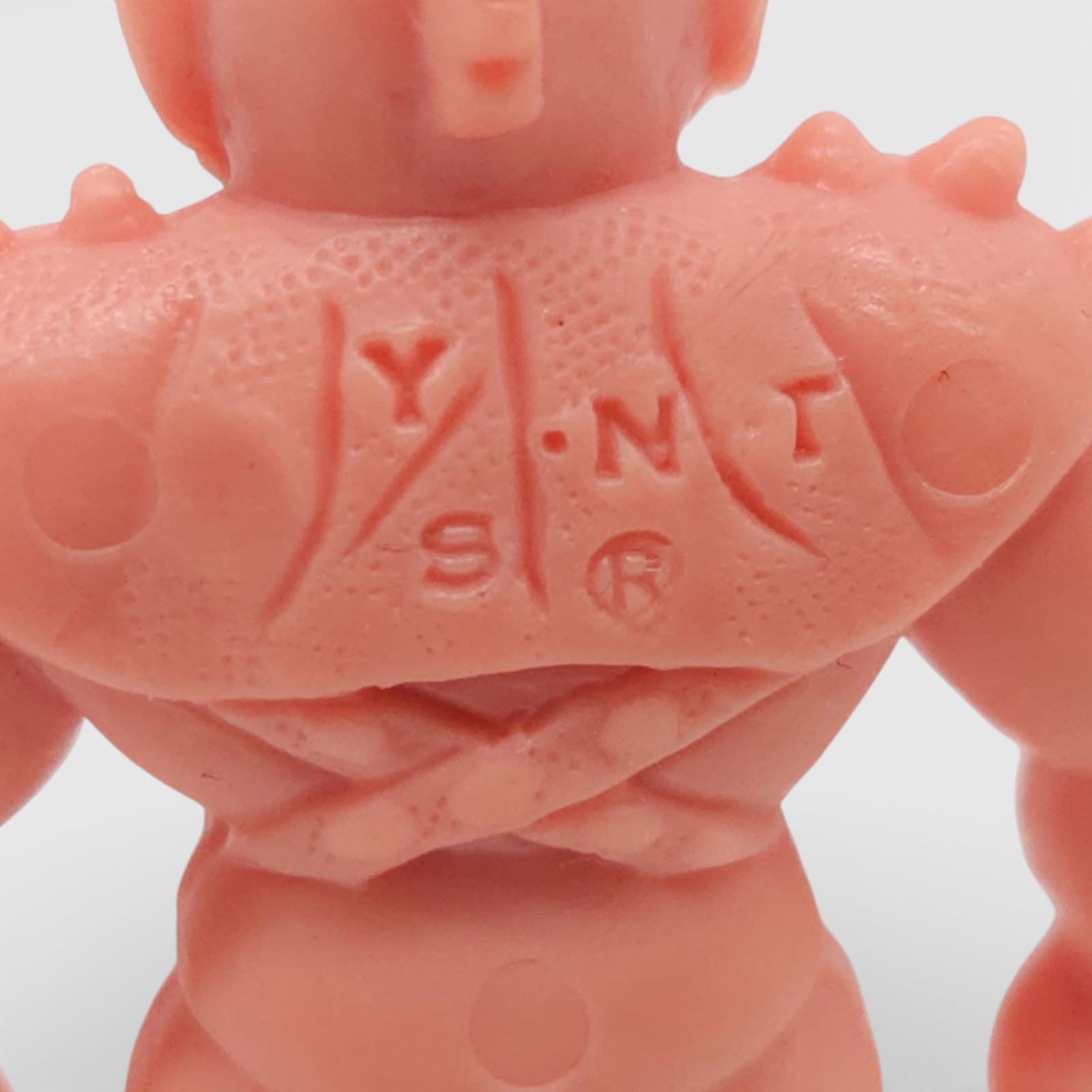 Vintage Flesh Tone M.U.S.C.L.E. #133 Buka (C) Kinnikuman Muscle Men Mattel - Image 3