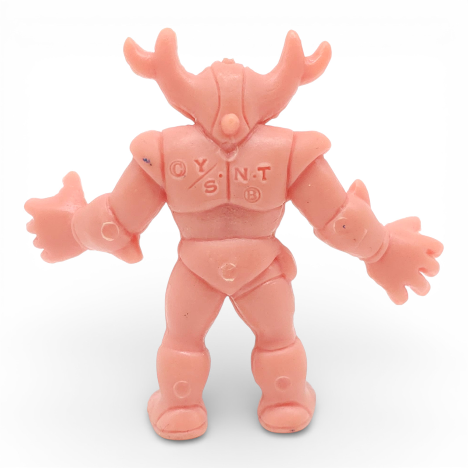 Vintage Flesh Tone M.U.S.C.L.E. #179 Black Buffalo Kinnikuman Muscle Men Mattel - Image 2