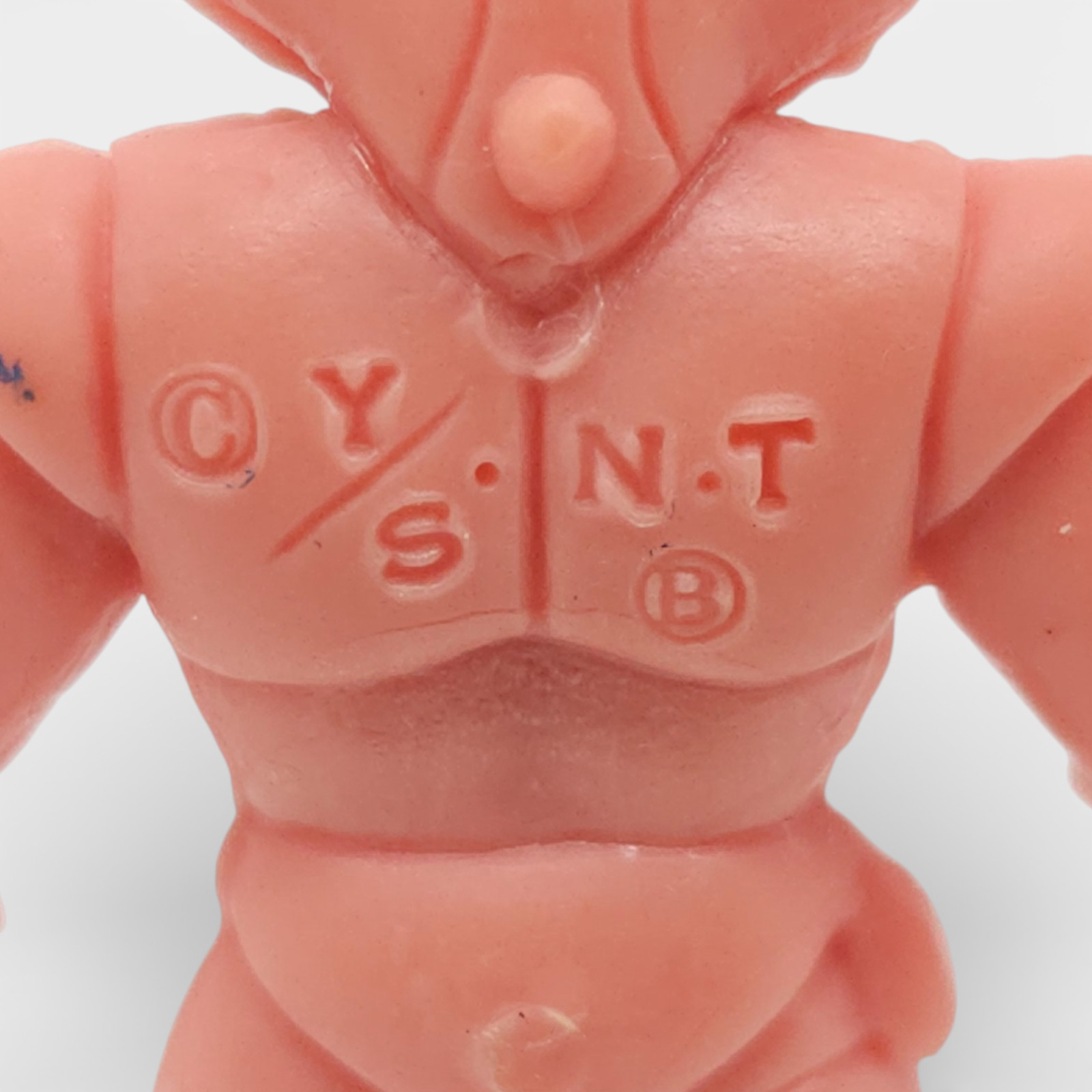Vintage Flesh Tone M.U.S.C.L.E. #179 Black Buffalo Kinnikuman Muscle Men Mattel - Image 3