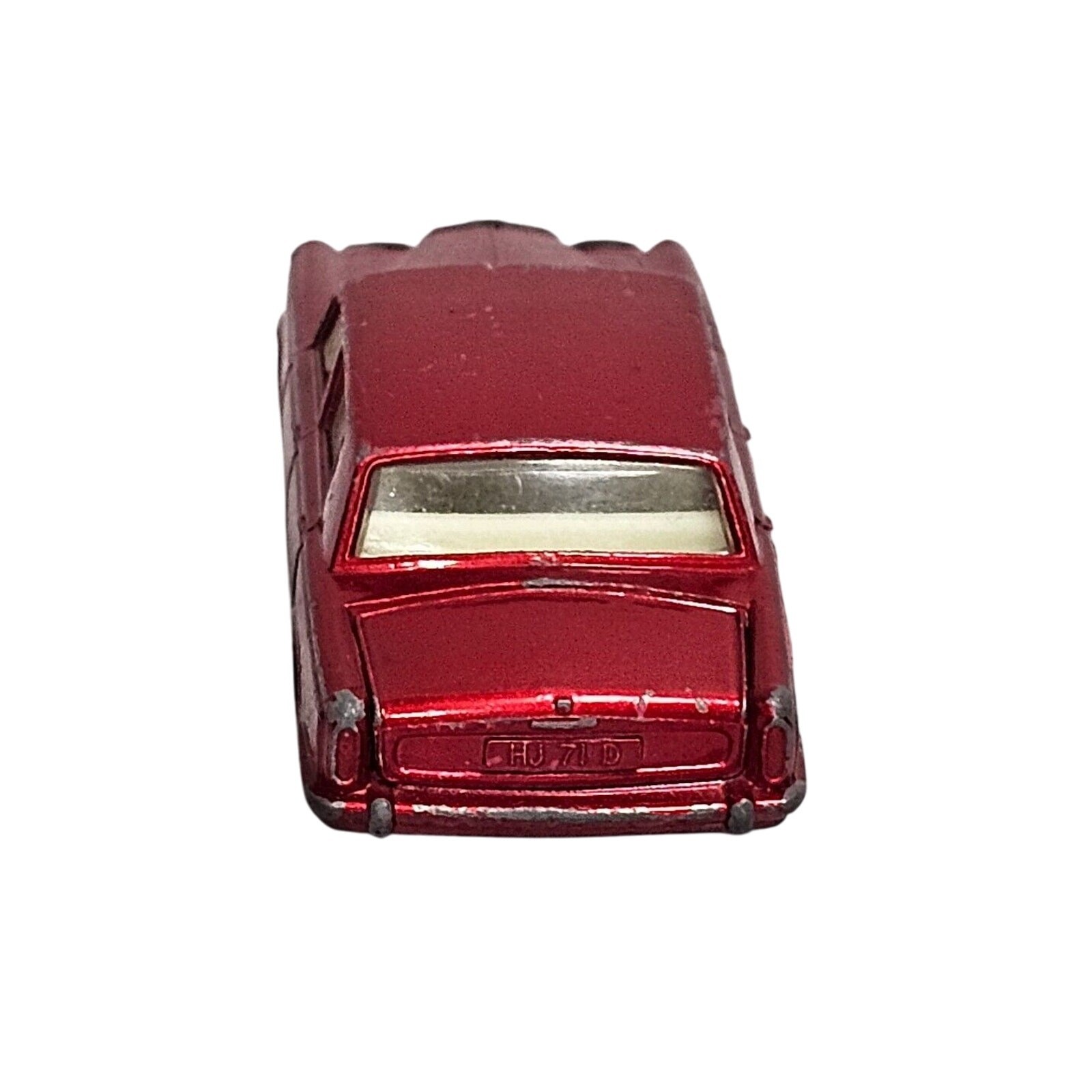 Matchbox Series No. 24 Rolls-Royce Silver Shadow Red Diecast Toy Car by Lesney - Image 3
