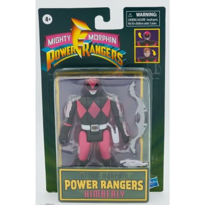 Power Rangers Retro Morphin Kimberly Pink Ranger Fliphead 2021 6in Action Figure