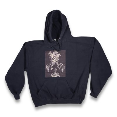 Vintage Pacific & Co. Wiz Khalifa Graphic Hoodie Men's Large Navy Blue Pullover
