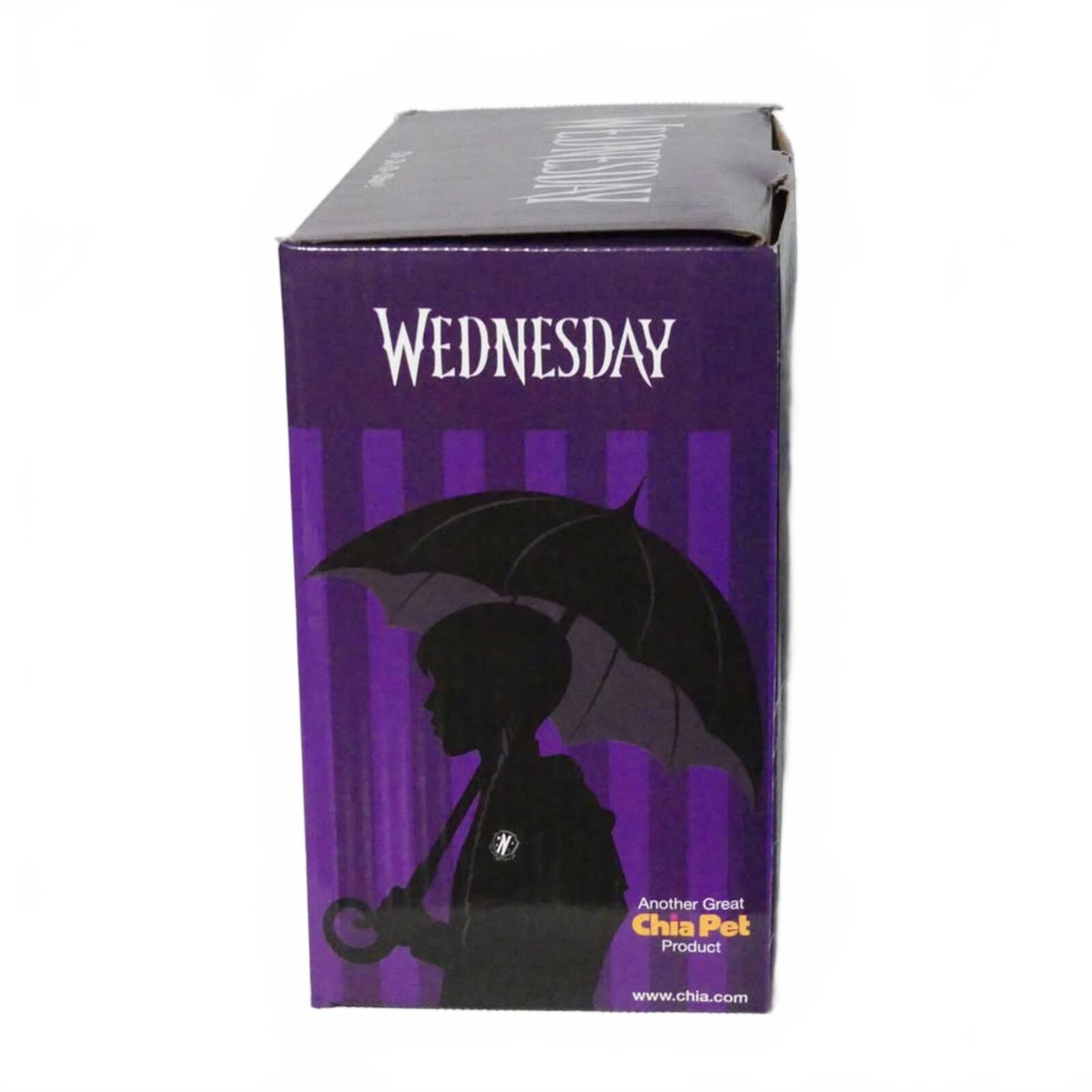 Wednesday Chia Pet Handmade Decorative Planter in Original Box - Image 2