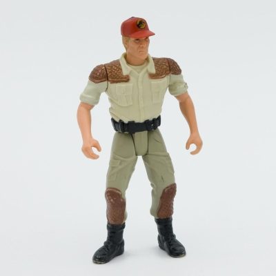 Vintage 1993 Kenner Jurassic Park Movie Action Figure Jaws Jackson Dino Trackers