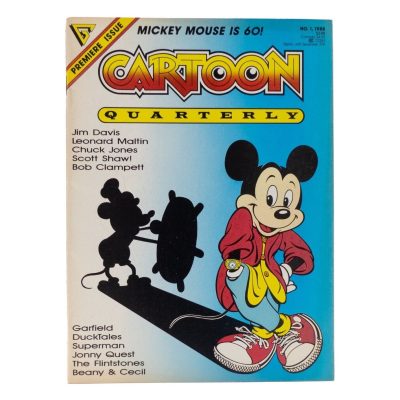 Cartoon Quarterly #1 (1988) Gladstone Publishing Mickey Mouse Walt Disne