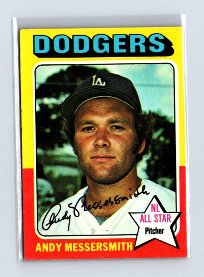 1975 Topps Baseball - SET BREAK - #440 Andy Messersmith