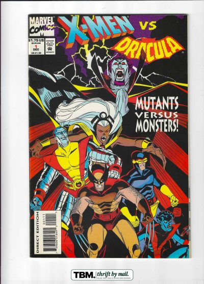 X-Men vs Dracula #1 (1993) Direct Edition 9.2