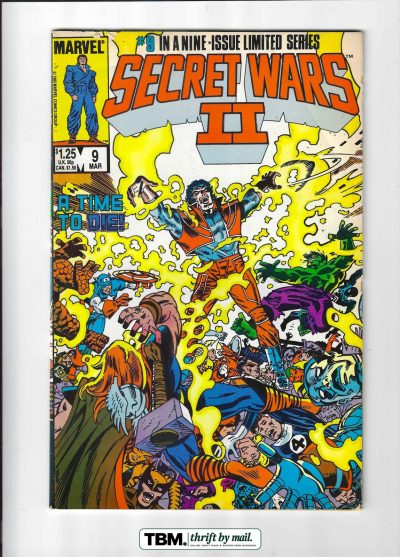 Secret Wars II #9 (1985) Direct Edition 5.0