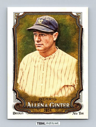 2024 Allen & Ginter #129 Lou Gehrig 10.0