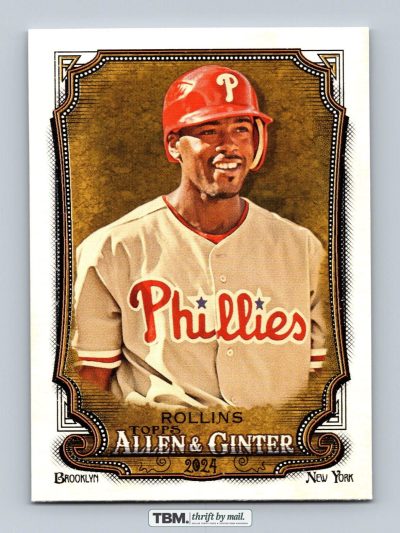 2024 Allen & Ginter #103 Jimmy Rollins 9.5