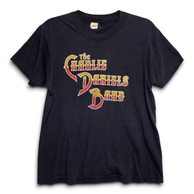 Vintage Charlie Daniels Band 1983 Tour T-Shirt Screen Stars Large Excellent