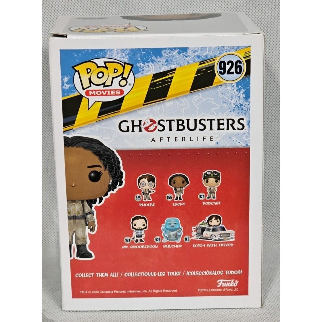 Funko Pop Movies Ghostbusters Afterlife Lucky Vinyl Figure #926 New in Box - Image 3
