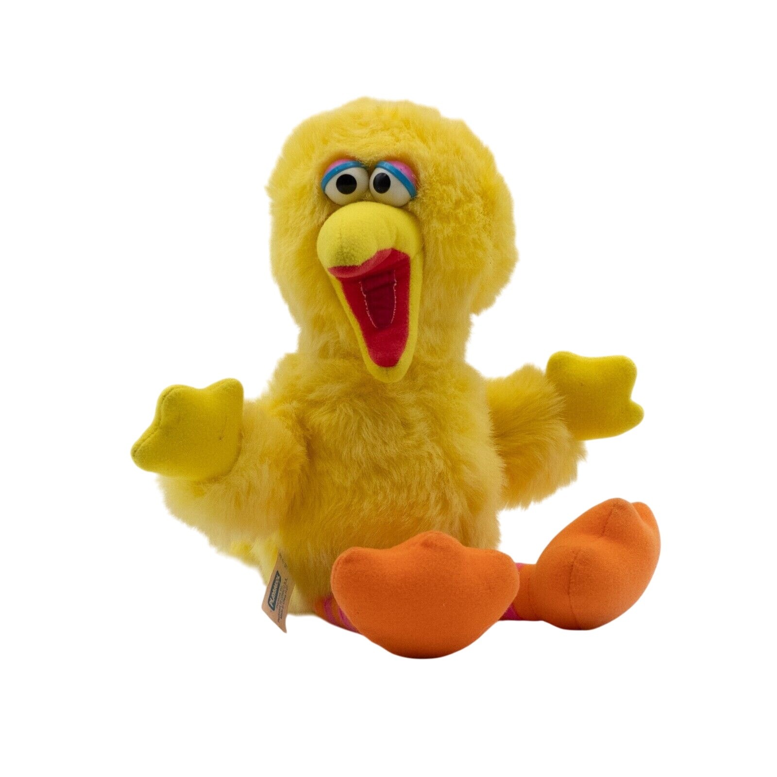 Vintage 1986 13" Big Bird Sesame Street Plush by Hasbro/Playskool