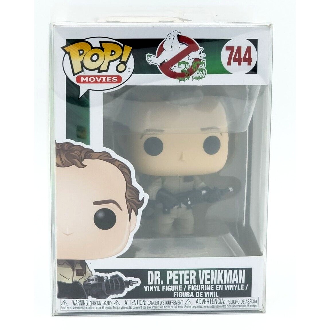 Funko Pop! Movies Ghostbusters Dr. Peter Venkman Vinyl Figure #744 in Window Box