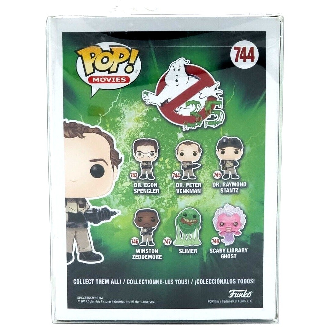 Funko Pop! Movies Ghostbusters Dr. Peter Venkman Vinyl Figure #744 in Window Box - Image 3