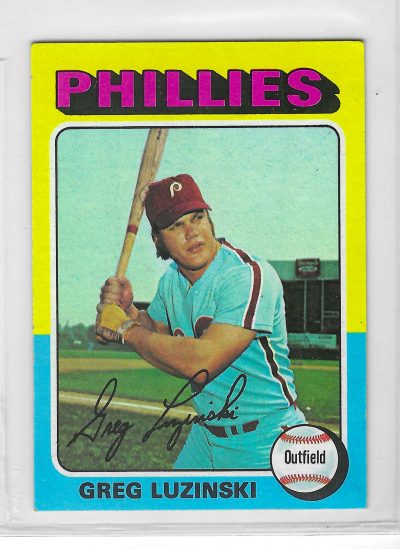 1975 Topps MINI Baseball - SET BREAK - Greg Luzinski #630