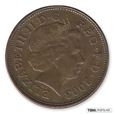 2005 United Kingdom British Two Pence Uncirculated