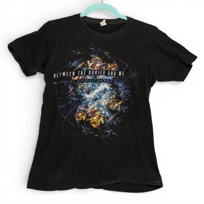 Vintage Between The Buried And Me T-Shirt Tultex S Black Parallax 2011 Tour Band
