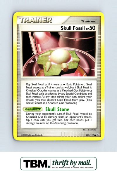 2009 Pokemon Platinum #120/127 Skull Fossil
