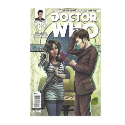 Doctor Who The Tenth Doctor Adventures Year Two Comic Book 12 Titan Comics