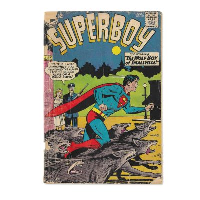 Superboy #116 DC Comic Book Oct 1964 Featuring The Wolf Boy of Smallville